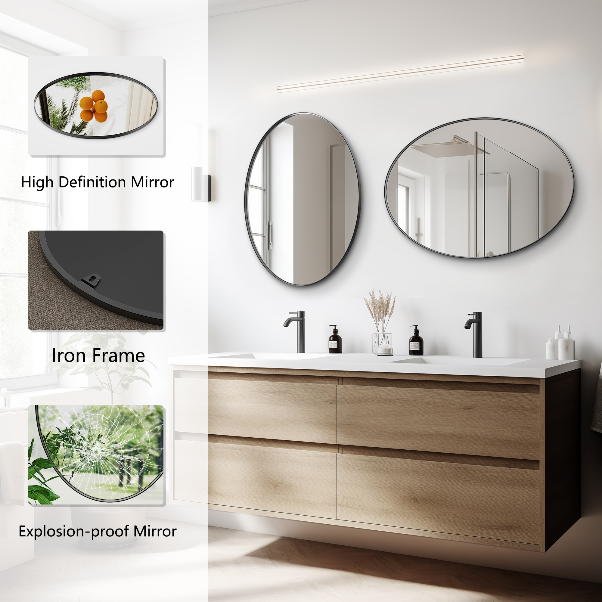 Clavie LS-22301-OBL Decor-Mirrors - View #5