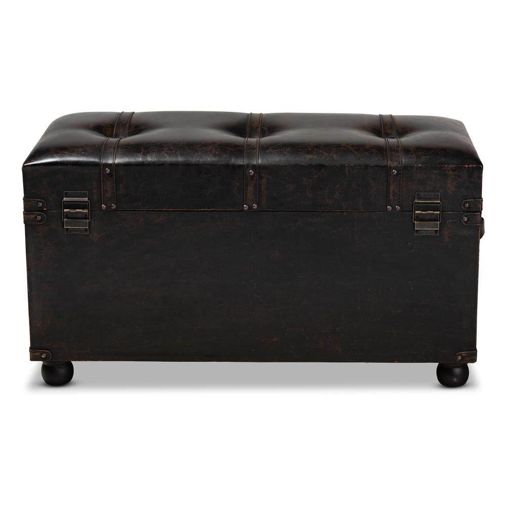 Baxton Studio 162-10517-LW Indoor-Ottomans - View #4