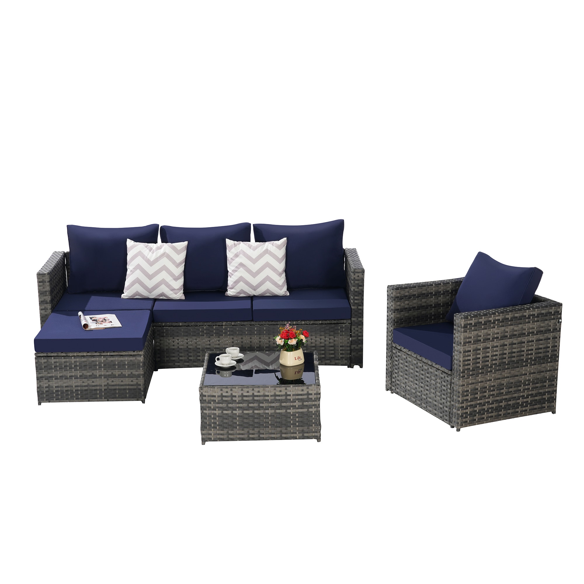 SINOFURN SYB670029NY Patio-Conversation-Sets - View #12