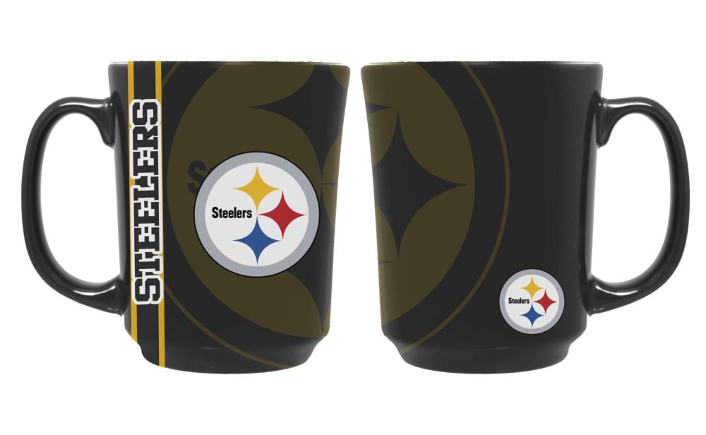 Logo Brands Pittsburgh Steelers 14 oz. Relief Mug
