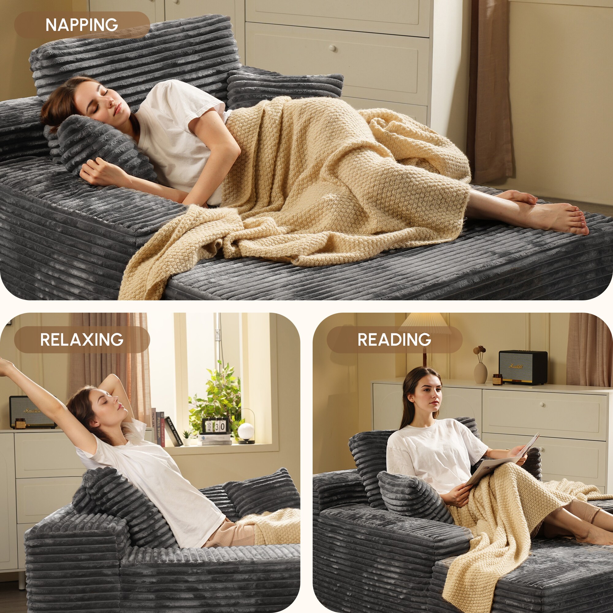 Caodoc L5-JOJO910-5 Sofas-Loveseats - View #2