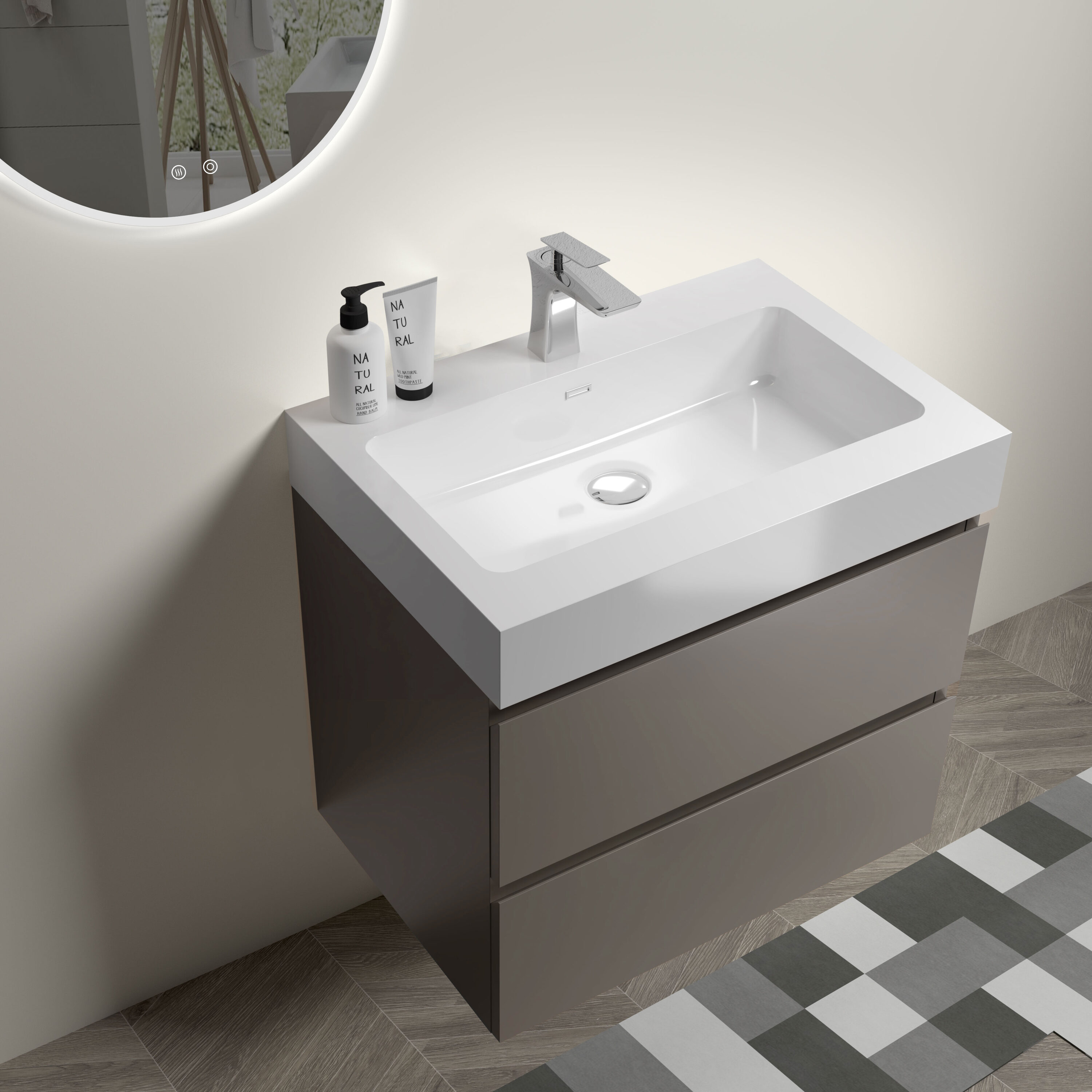 LOVMOR SF-J-W1865S00004 Bath-Vanity-Combo - View #2