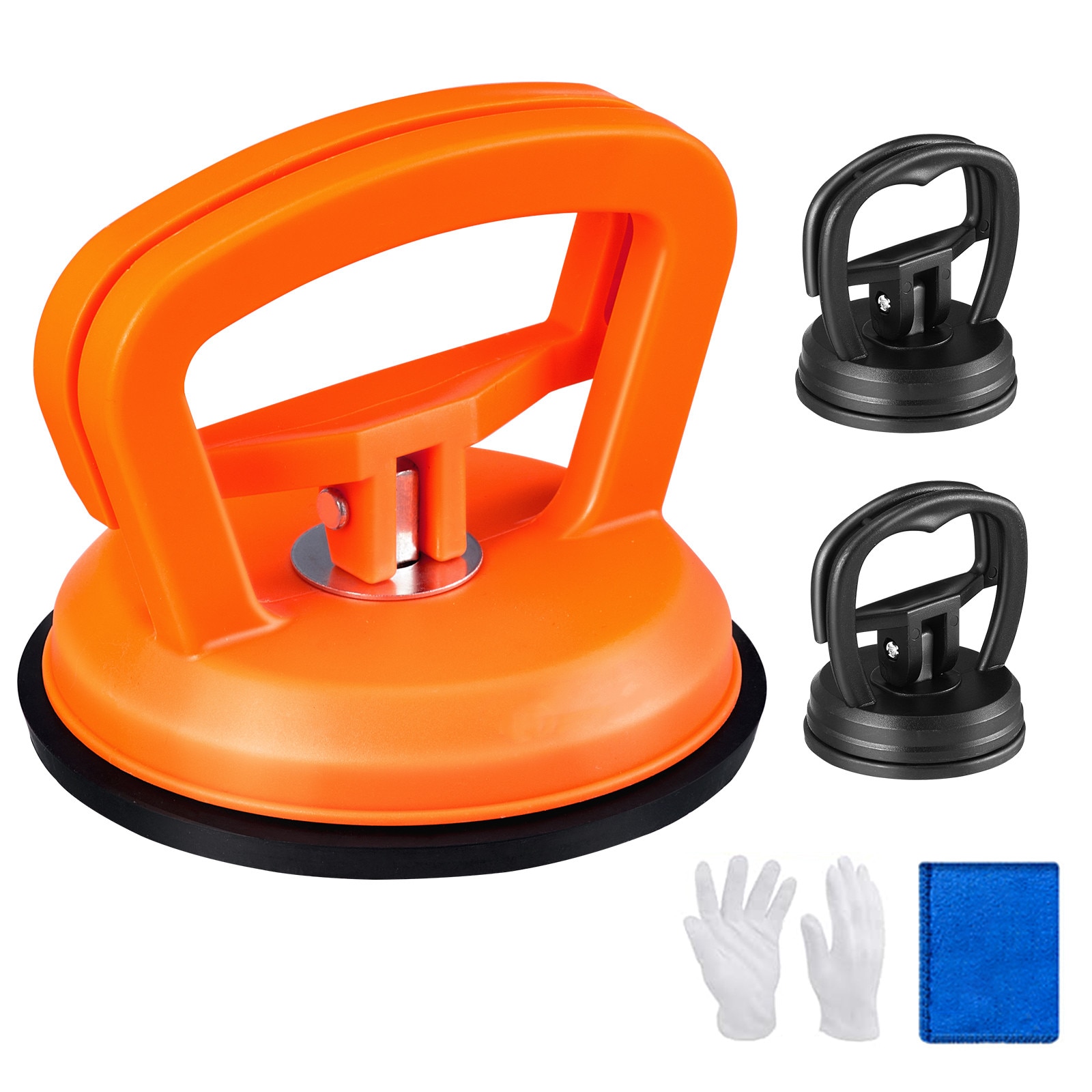 SVOPES SVOPESCSLBGJD01216V0 Dent Removal Kit Triple Vacuum Suction Cups Unpainted Automotive Dent Remover For Automotive Dent Repair Glass Tile Mirror Transportation and Positioning