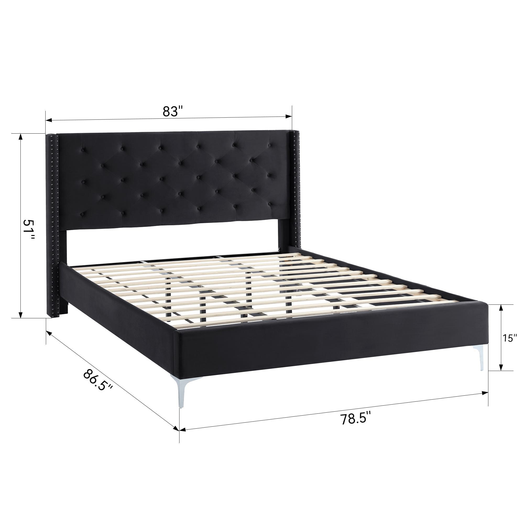 FARATI B1001-EK-BLACK beds - View #6