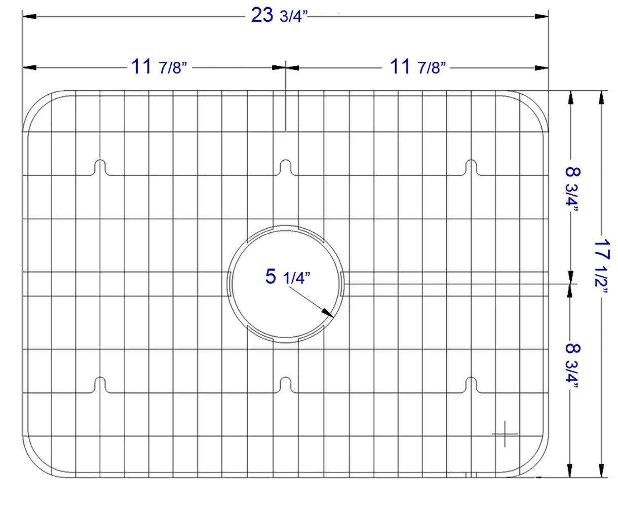 ALFI GR505 Sink-Grids - View #6