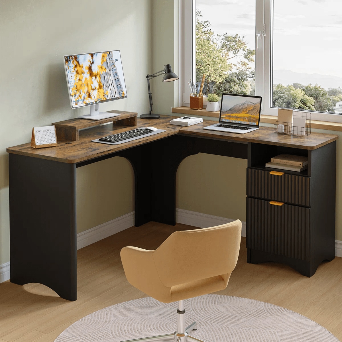 Bestier LOW-H106314M-RST desks - View #7