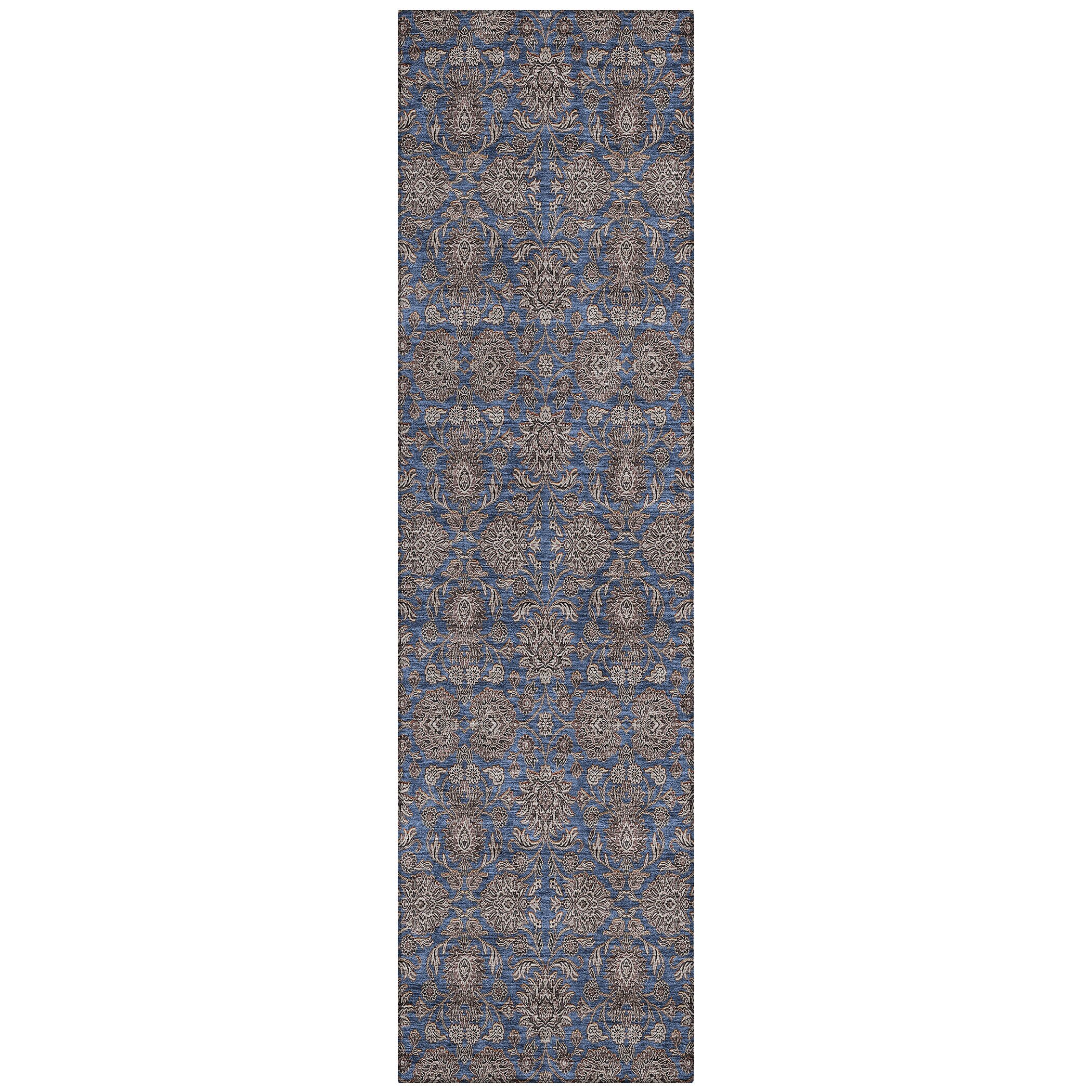 Addison Rugs ACN702NA2X8 Chantille ACN702NA 2 x 7 (ft) Polyester Navy Rectangular Indoor/Outdoor Geometric Machine washable Area rug