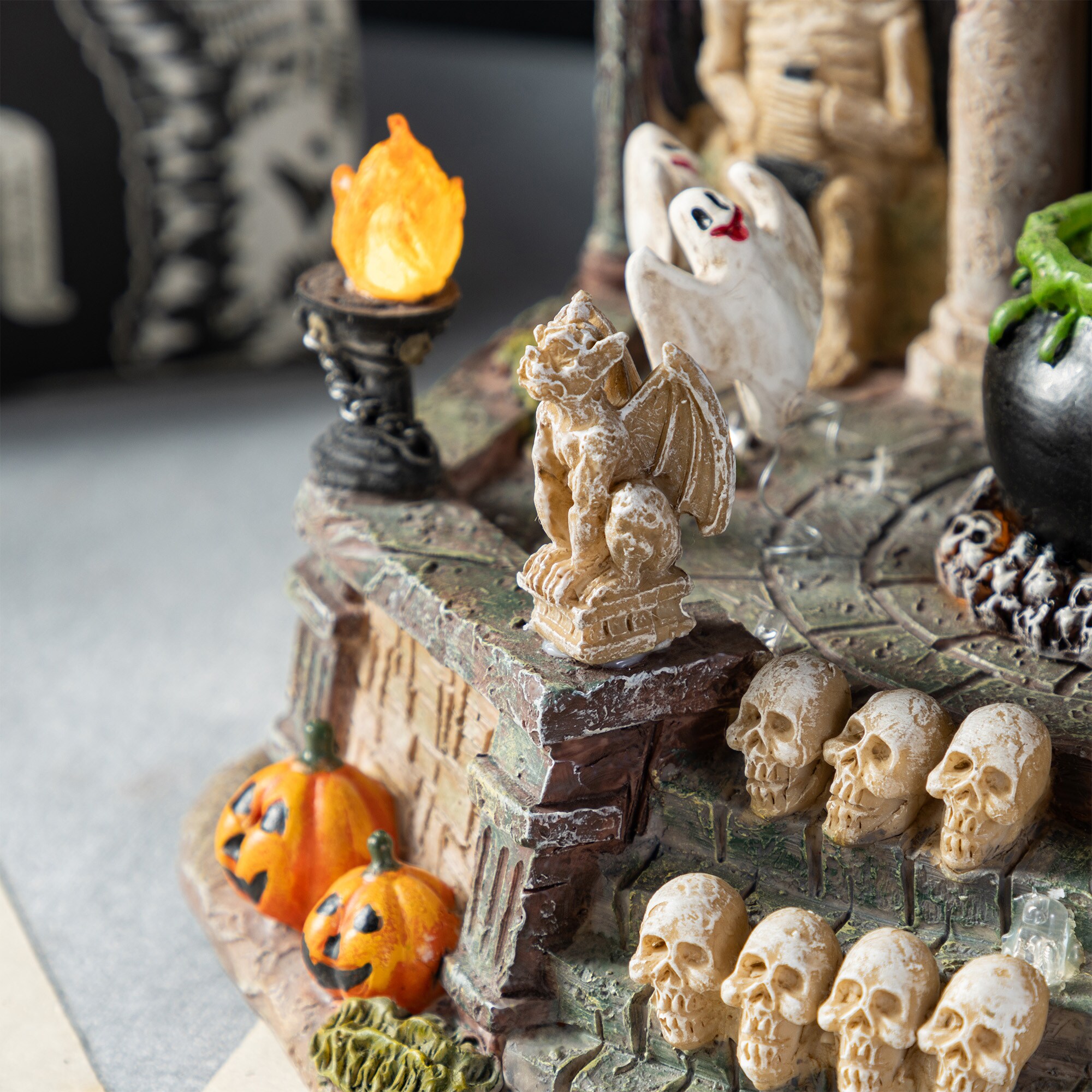 Glitzhome 2042300002 Table-Halloween-Decor - View #11