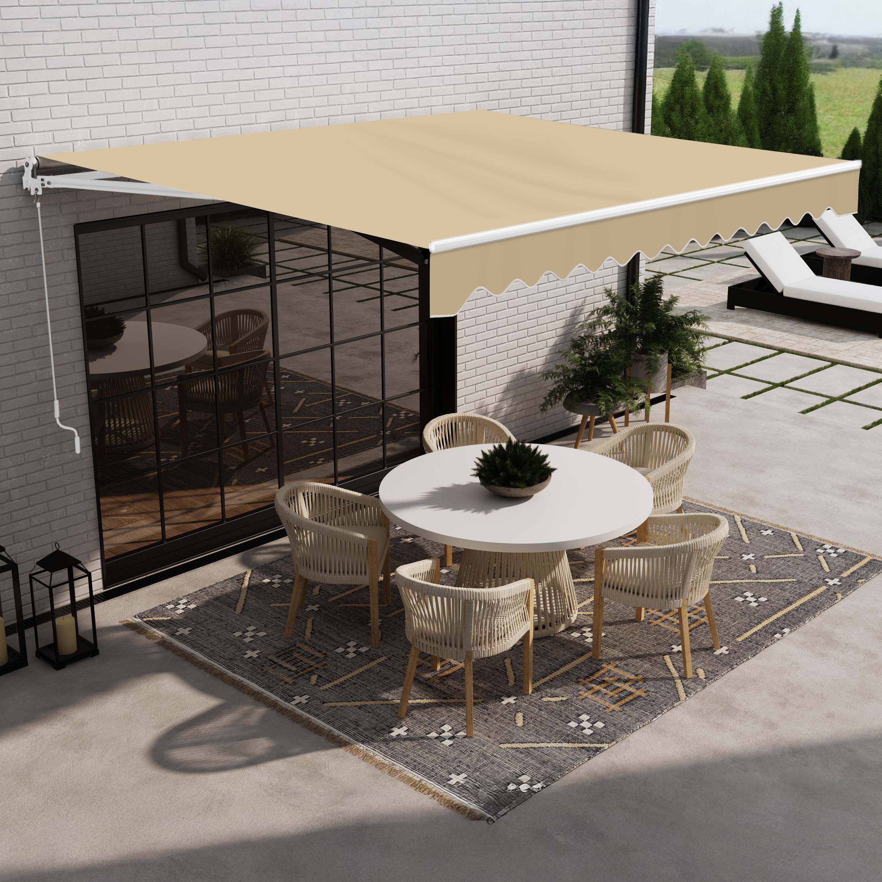 ALEKO AW12X10SAND31-LO awnings - View #3