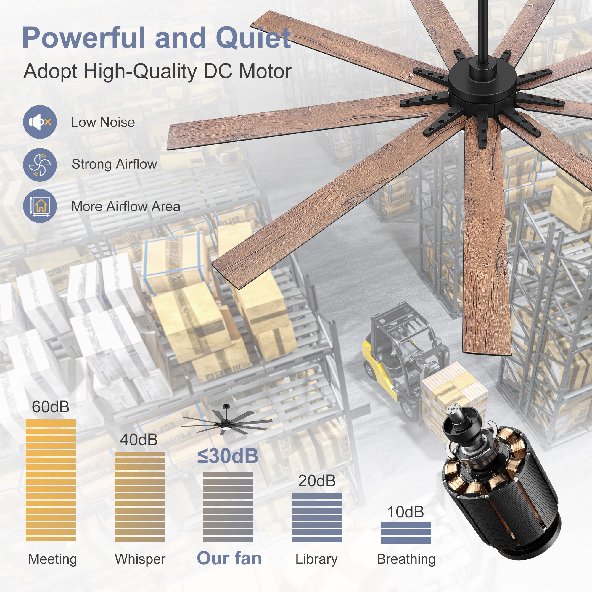 Breezary 23012-BLK Ceiling-Fans - View #8