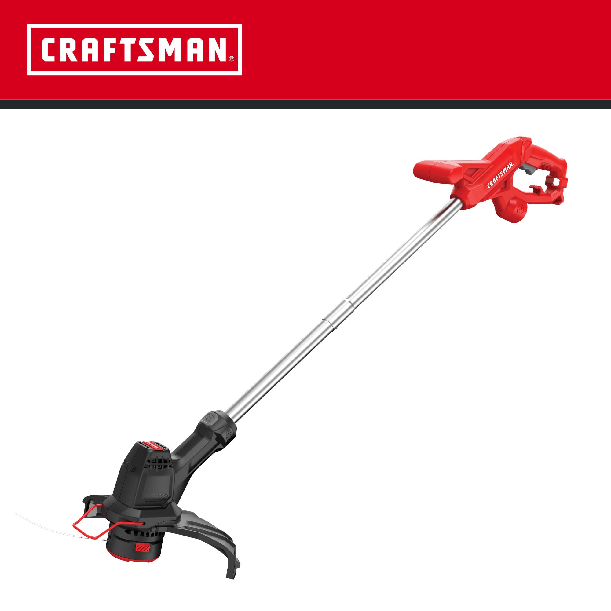 CRAFTSMAN 12 in Straight Shaft Corded Electric String Trimmer in the String Trimmers department at Lowes