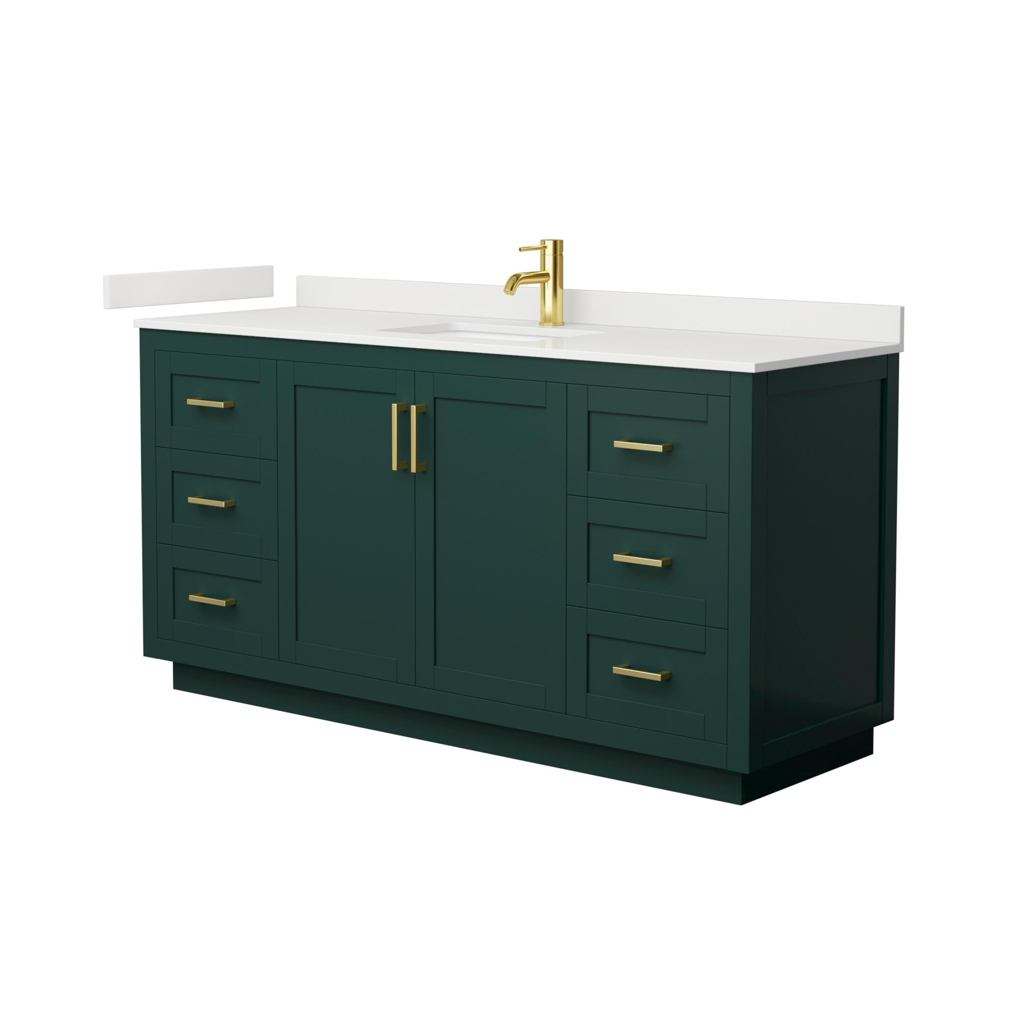 Wyndham Collection WCF292966SGDWQUNSMXX Bath-Vanity-Combo - View #2