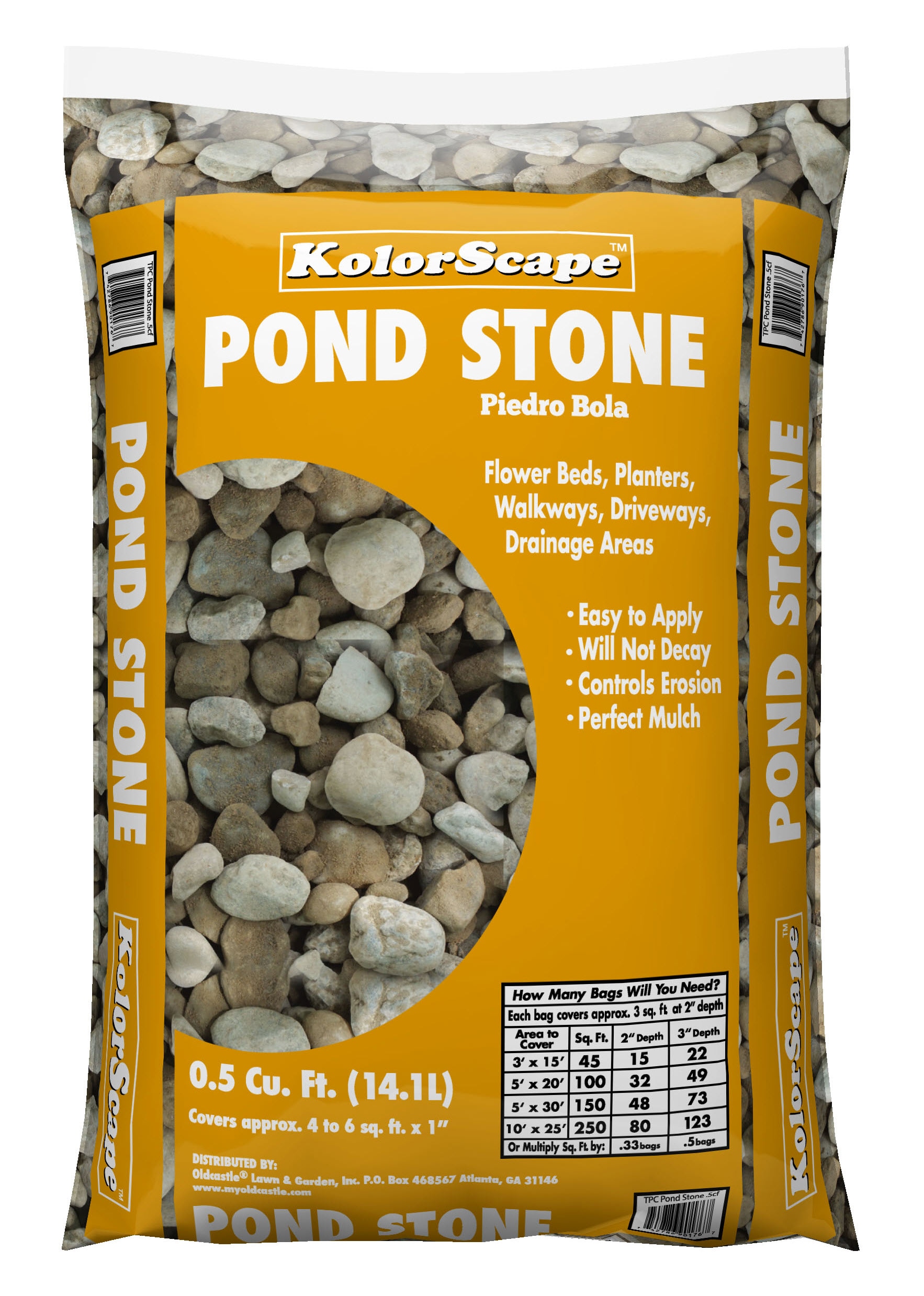 Kolor Scape 0.5-cu ft Garden Rock at Lowes.com