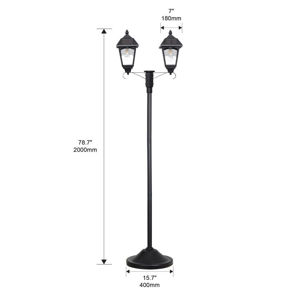 westinghouse solar lamp post