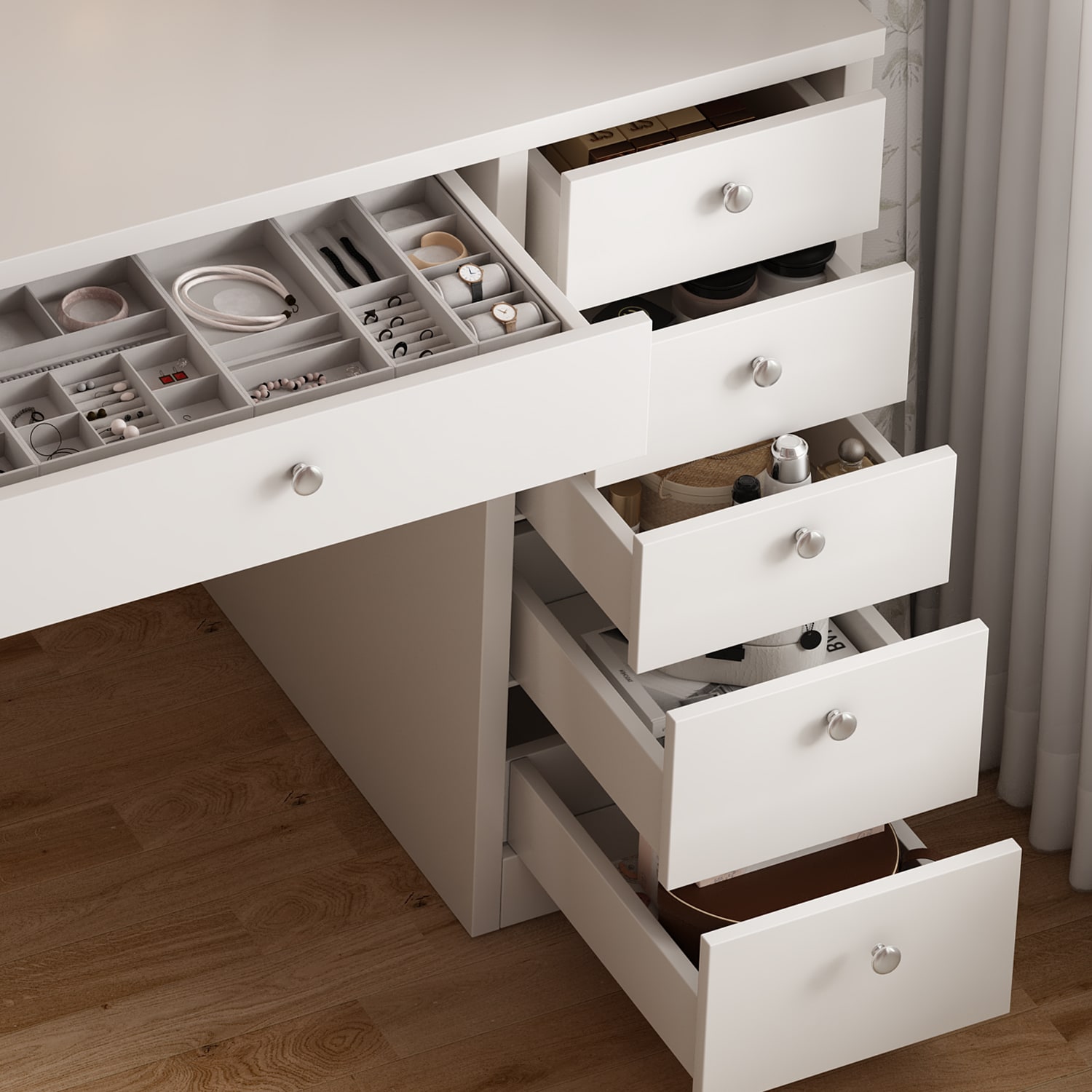 Siavonce XH49855 Bedroom-Vanities - View #3