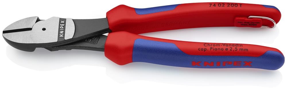 Knipex Long Nose Pliers with Cutter Comfort Grip
