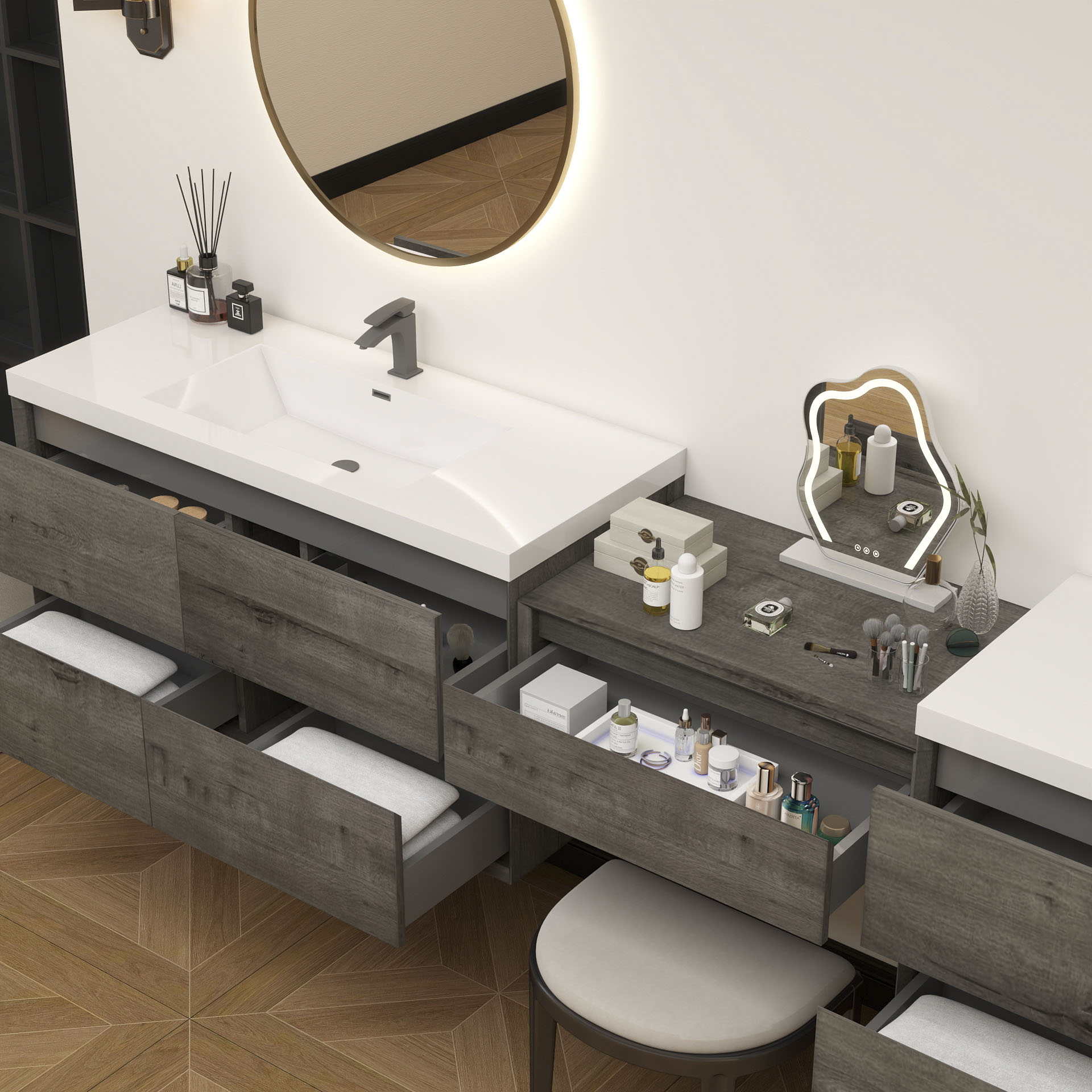 BV Better Vanity SLIM17-48+30+48-SO Bath-Vanity-Combo - View #7