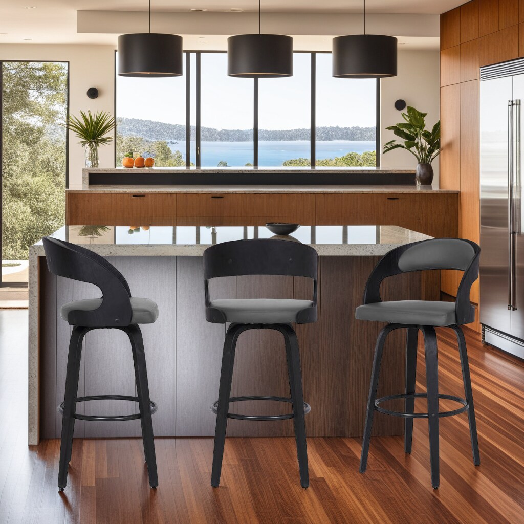 Armen Living LCSHBAGRBL26 stools - View #7