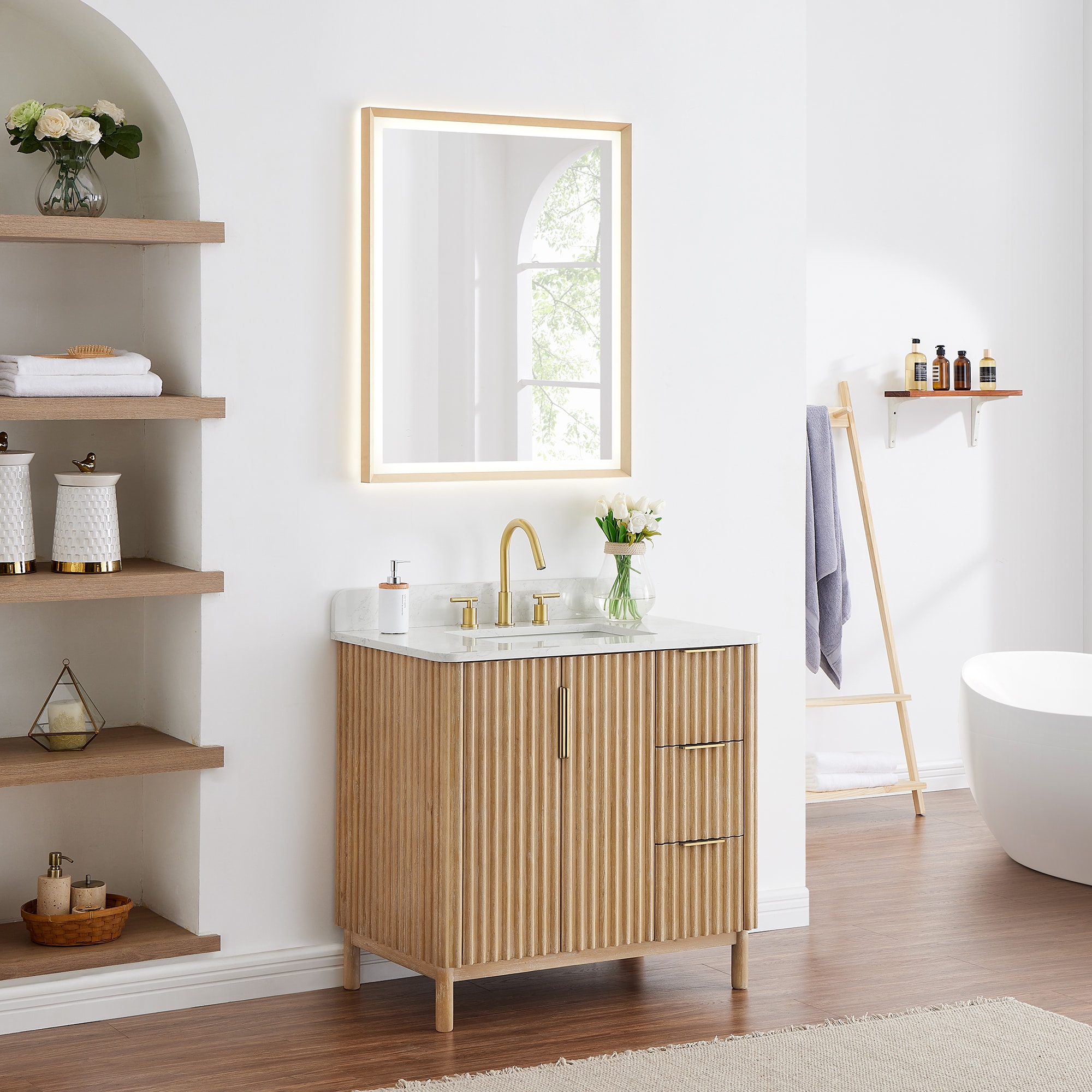 Altair 575036-WL-GW Bath-Vanity-Combo - View #2