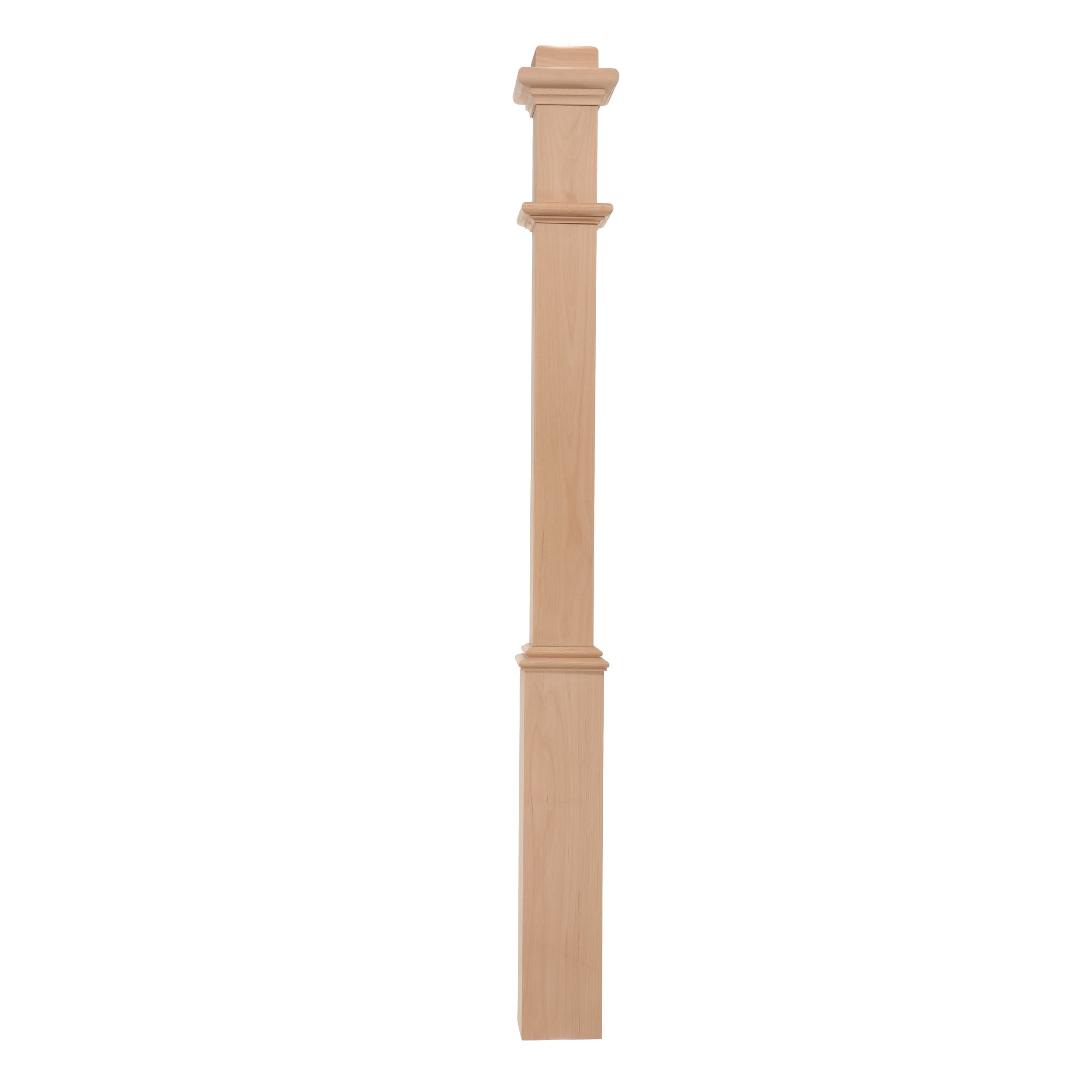 RELIABILT WG961ALD 4.5-in x 56-in Unfinished Alder Universal Stair Newel Post