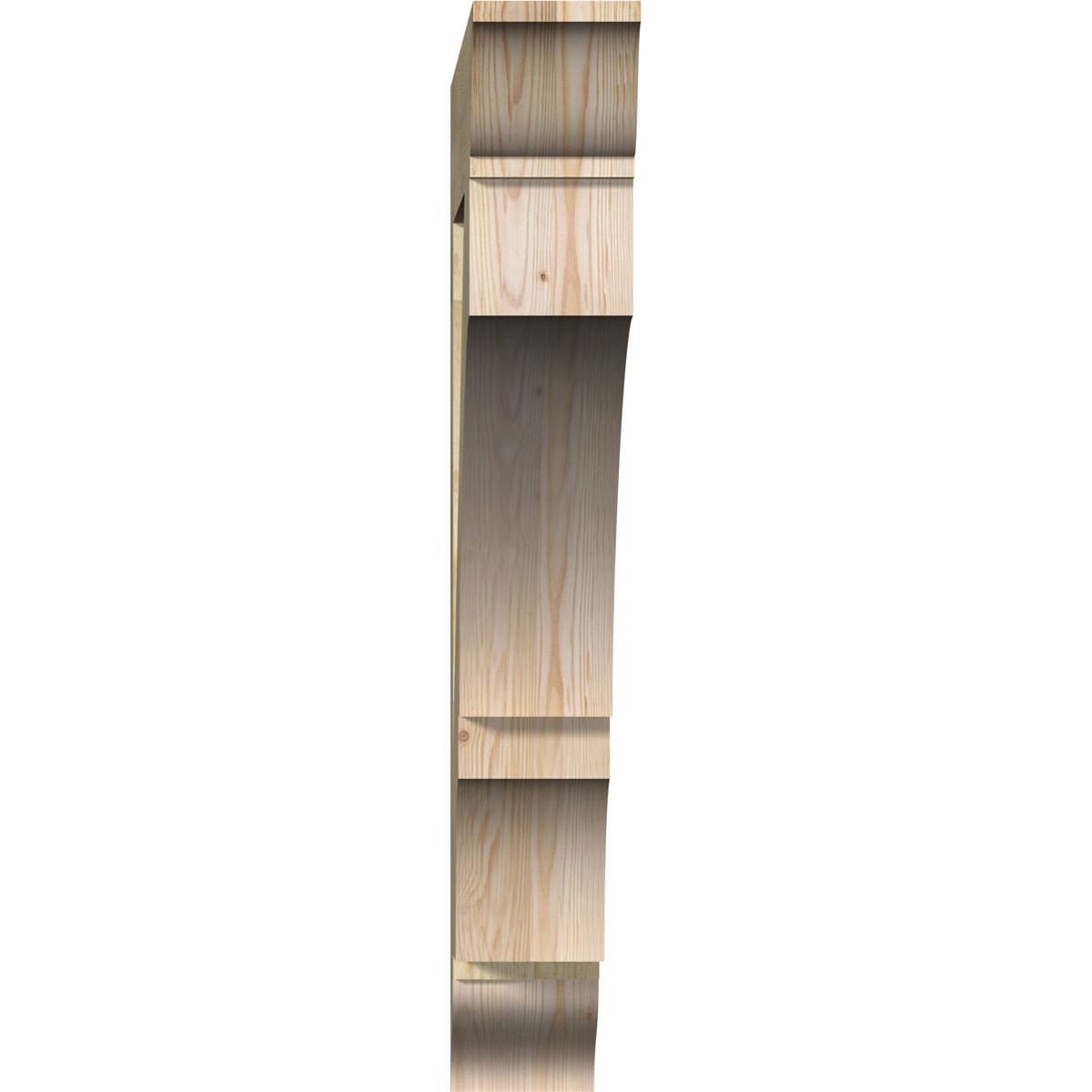 Ekena Millwork BKT06X42X42BOA01RDF Exterior-Brackets-Braces - View #2