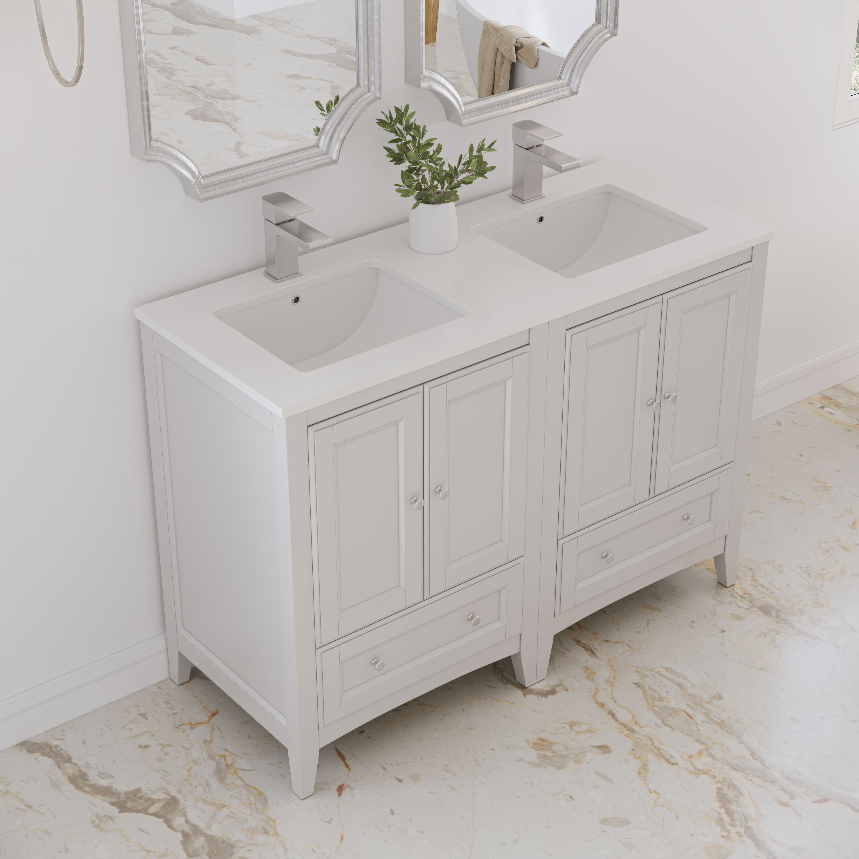Fresca FCB20-2424AW-CWH-U Bath-Vanity-Combo - View #4