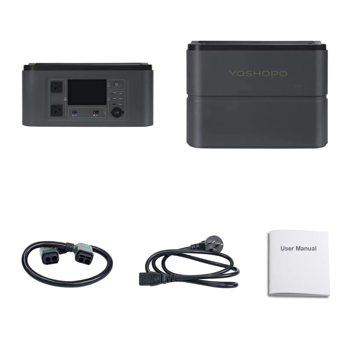 Loheer 3000W 2355Wh Expandable LFP Portable Power Station for Home Backup and Camping