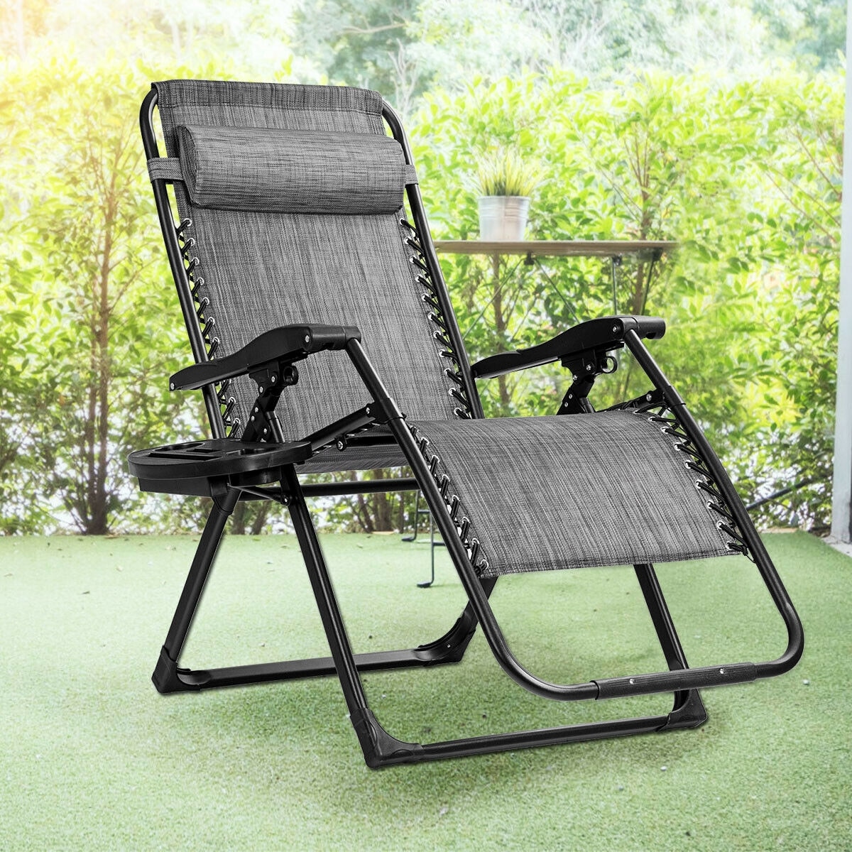 Clihome CWCH-OP70265GR Patio-Chairs - View #2