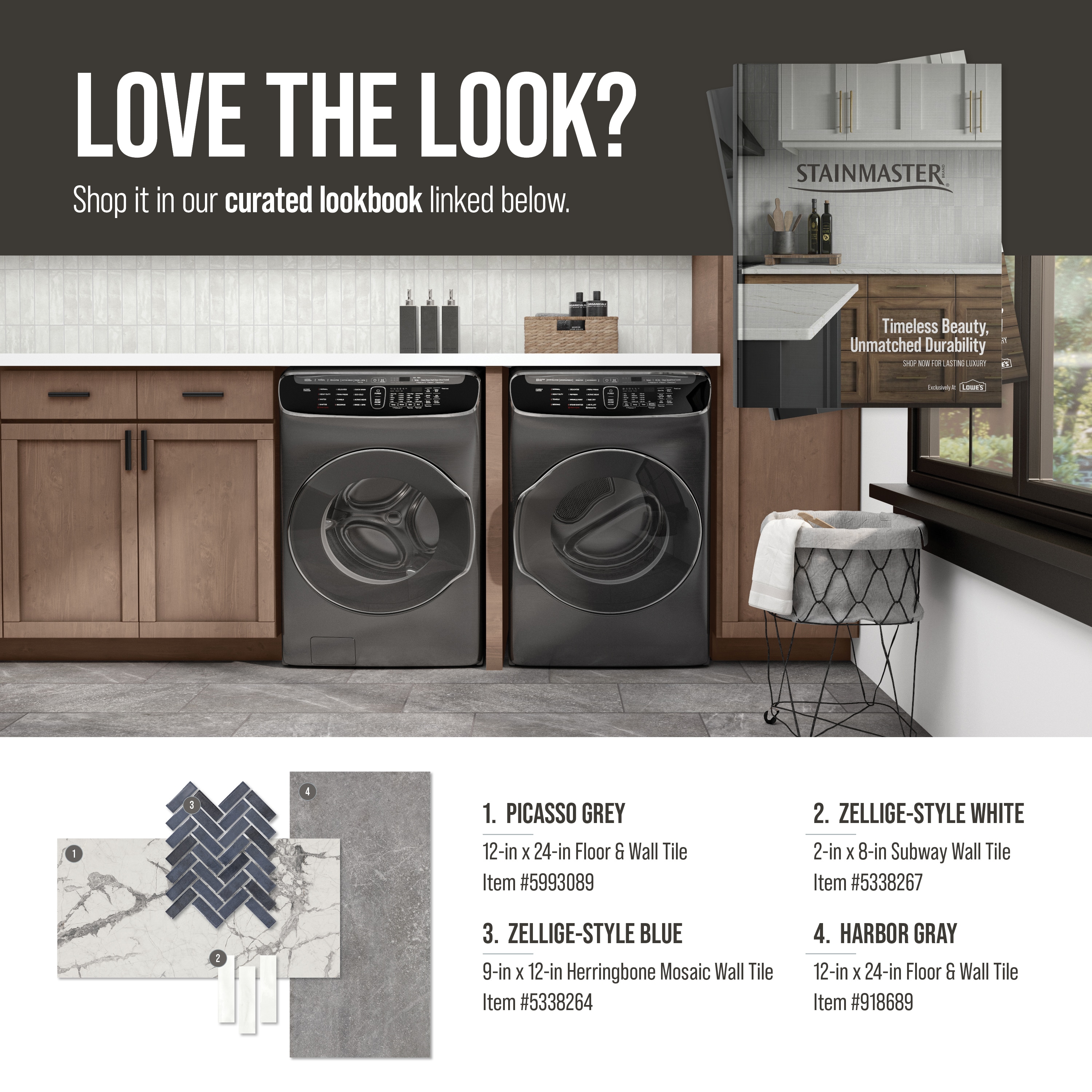 STAINMASTER SM401224XTMTLW Ceramic-Tile - View #6