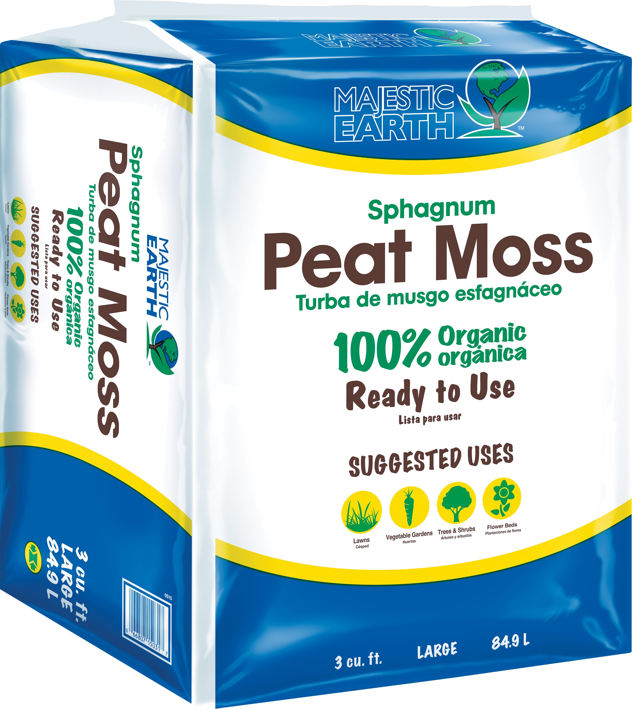 Fafard Sphagnum Peat Moss 3Cf Organic Peat Moss Moisture Control in the  Soil Amendments department at