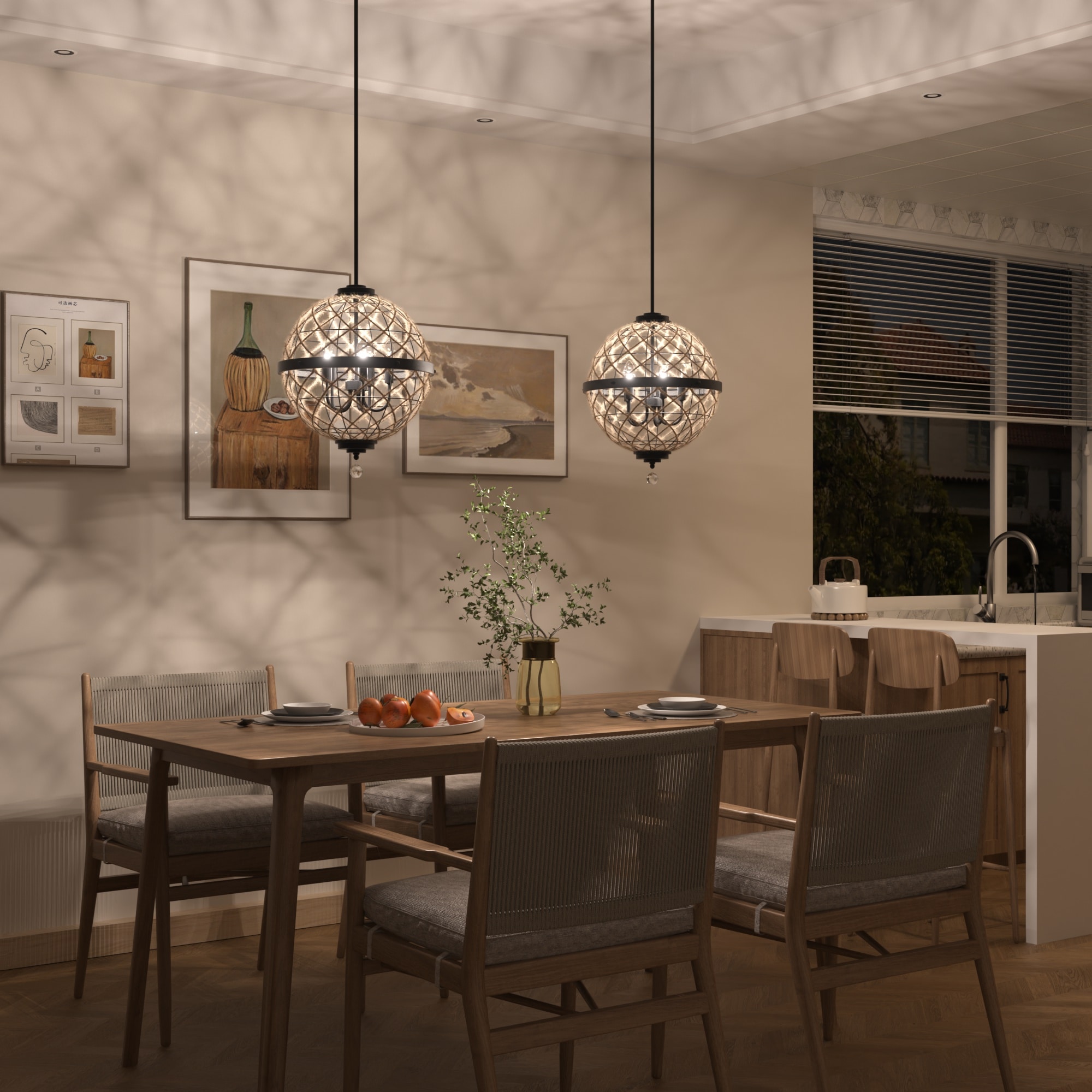 ACROMA 9105AZRTCR Pendant-Lights - View #2