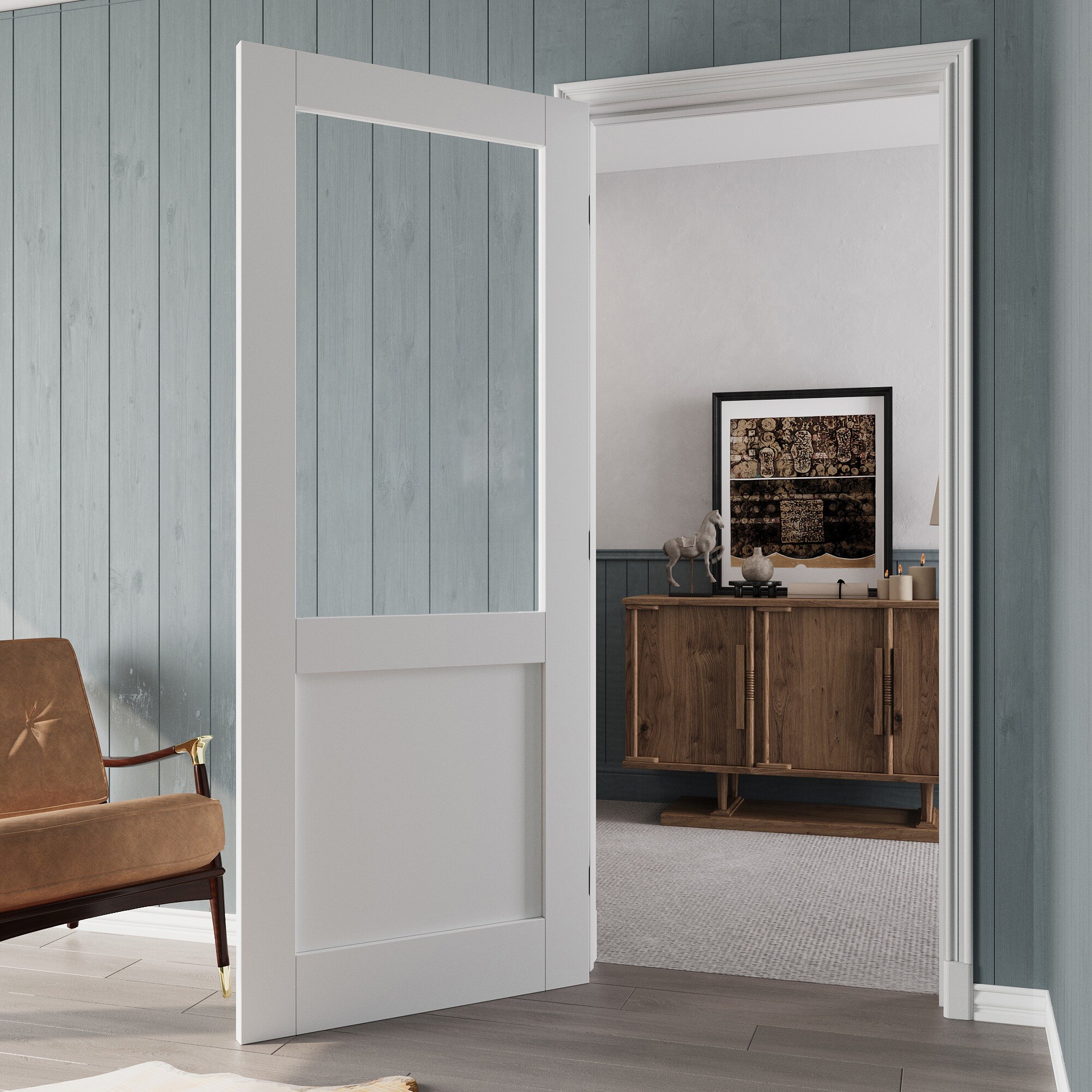 JUJUBON IN-PREPR-CG-BLXB-32R Pre-Hung-Doors - View #3