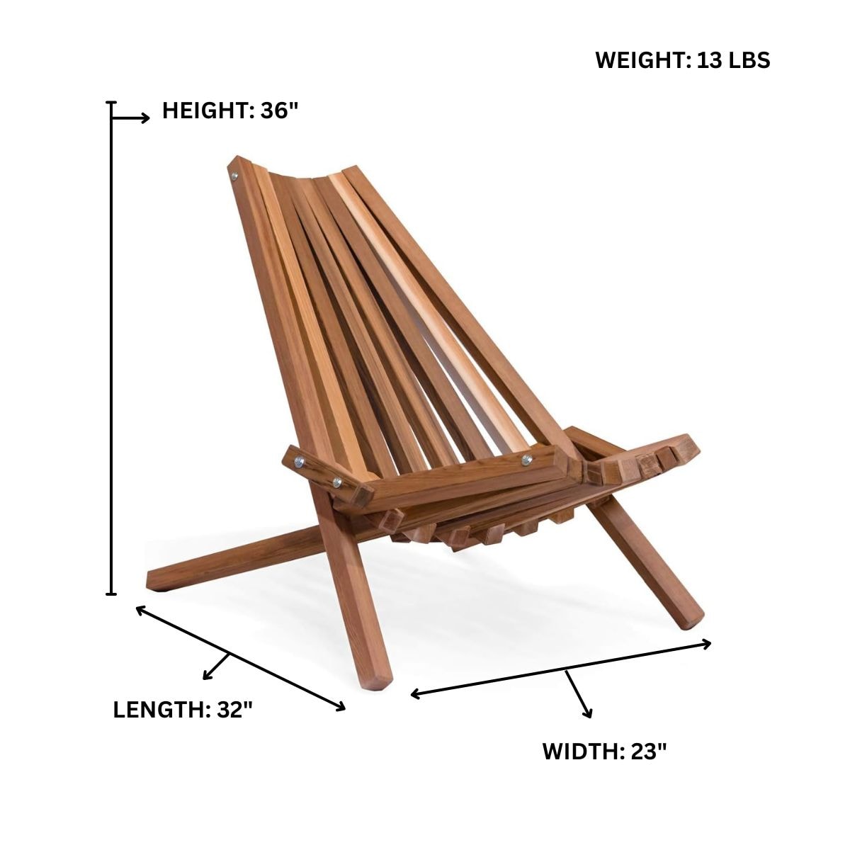All Things Cedar CS23 Patio-Chairs - View #5