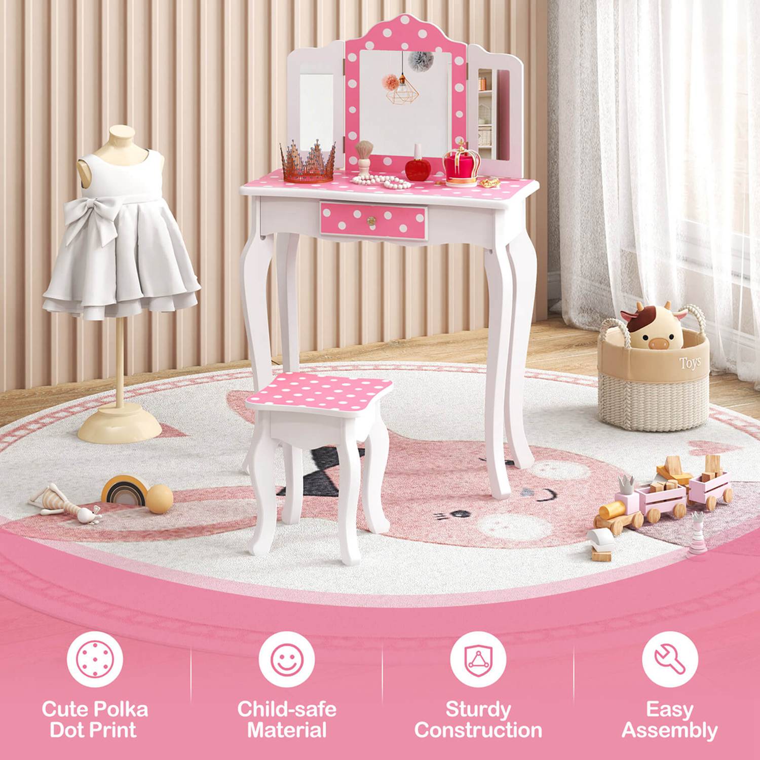 Costway HCST03454 Play-Toys - View #9