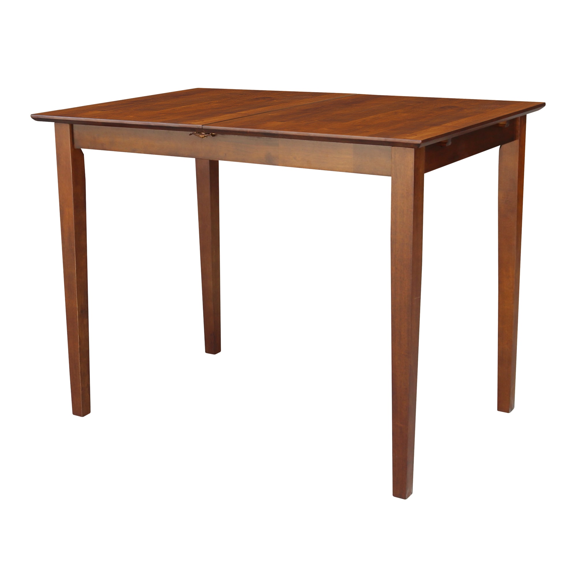 International Concepts K581-T32X-36S Espresso Traditional Extending Butterfly leaf Counter Table, Wood with Espresso Wood 60-in L x 36-in H