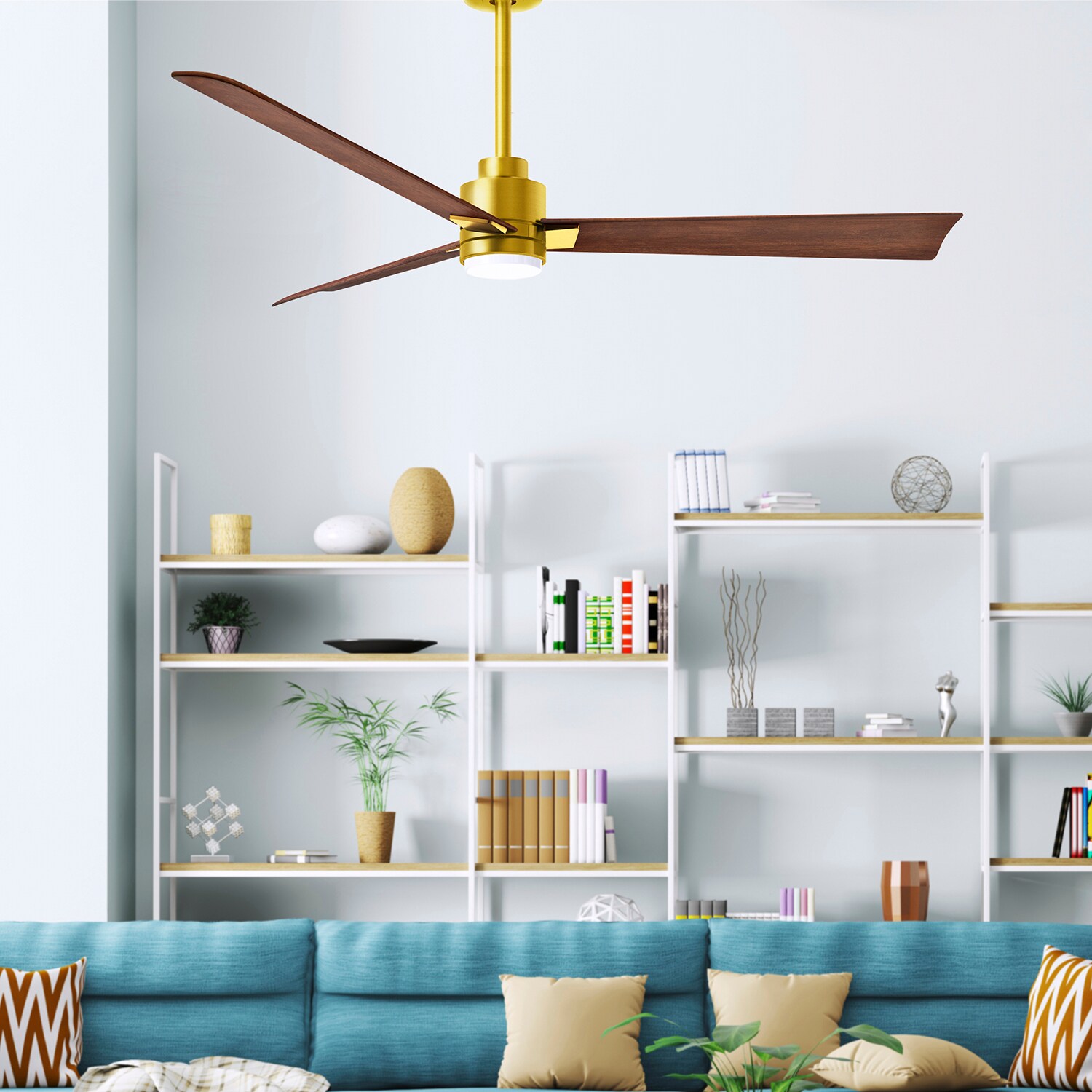 Matthews Fan Company AKLK-BRBR-WN-42 Ceiling-Fans - View #6