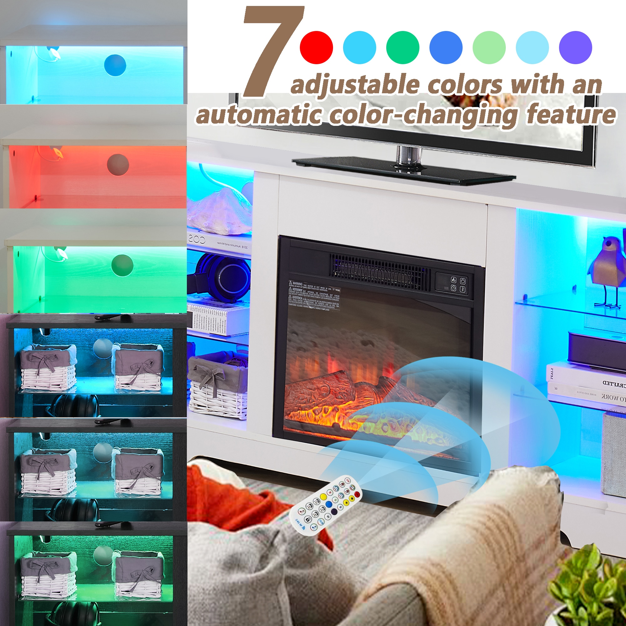 Sunrinx MG8-FP-08 Electric-Fireplaces - View #5