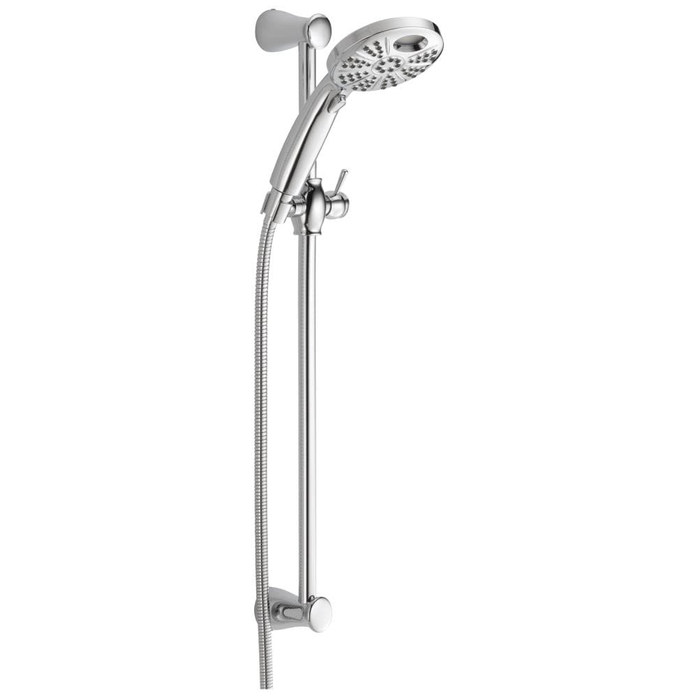 Delta Universal Showering Components Chrome Round Handheld Shower Head ...