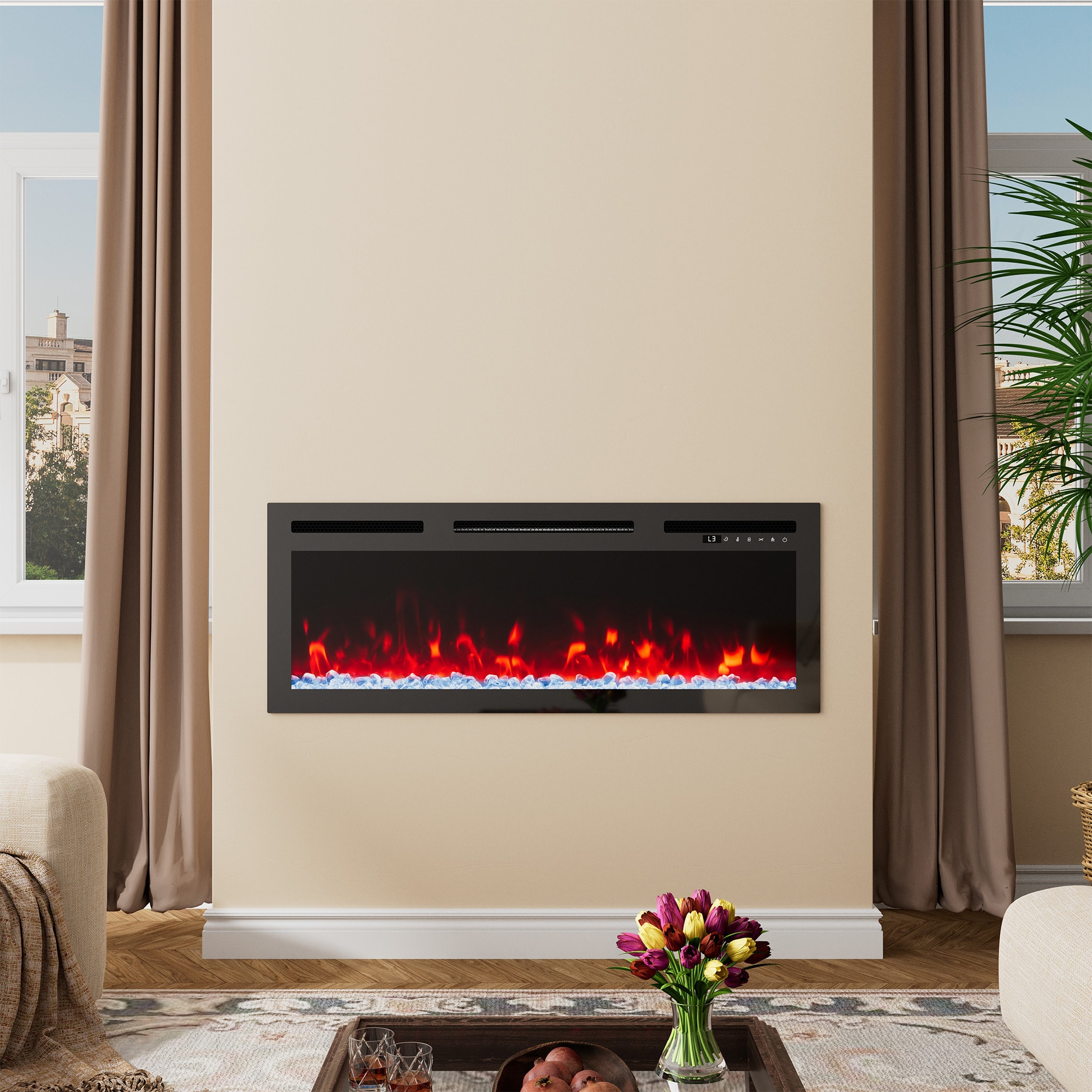 Clihome BL-ZHX-36-058 Electric-Fireplaces - View #2