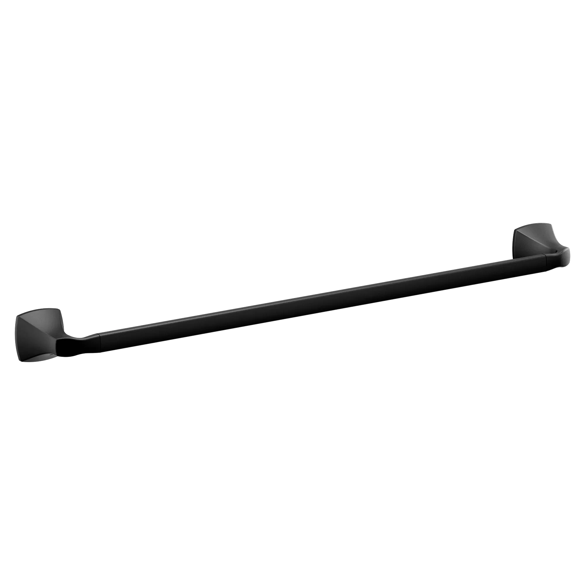 Moen 20-in Matte Black Wall-mount Single Towel Bar