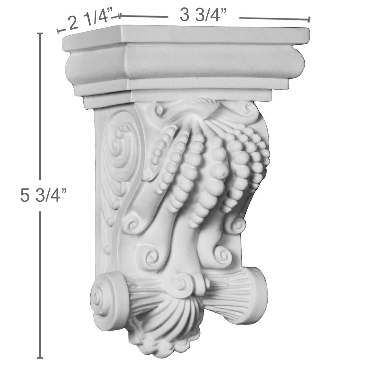 Ekena Millwork COR04X02X06BY corbels - View #2