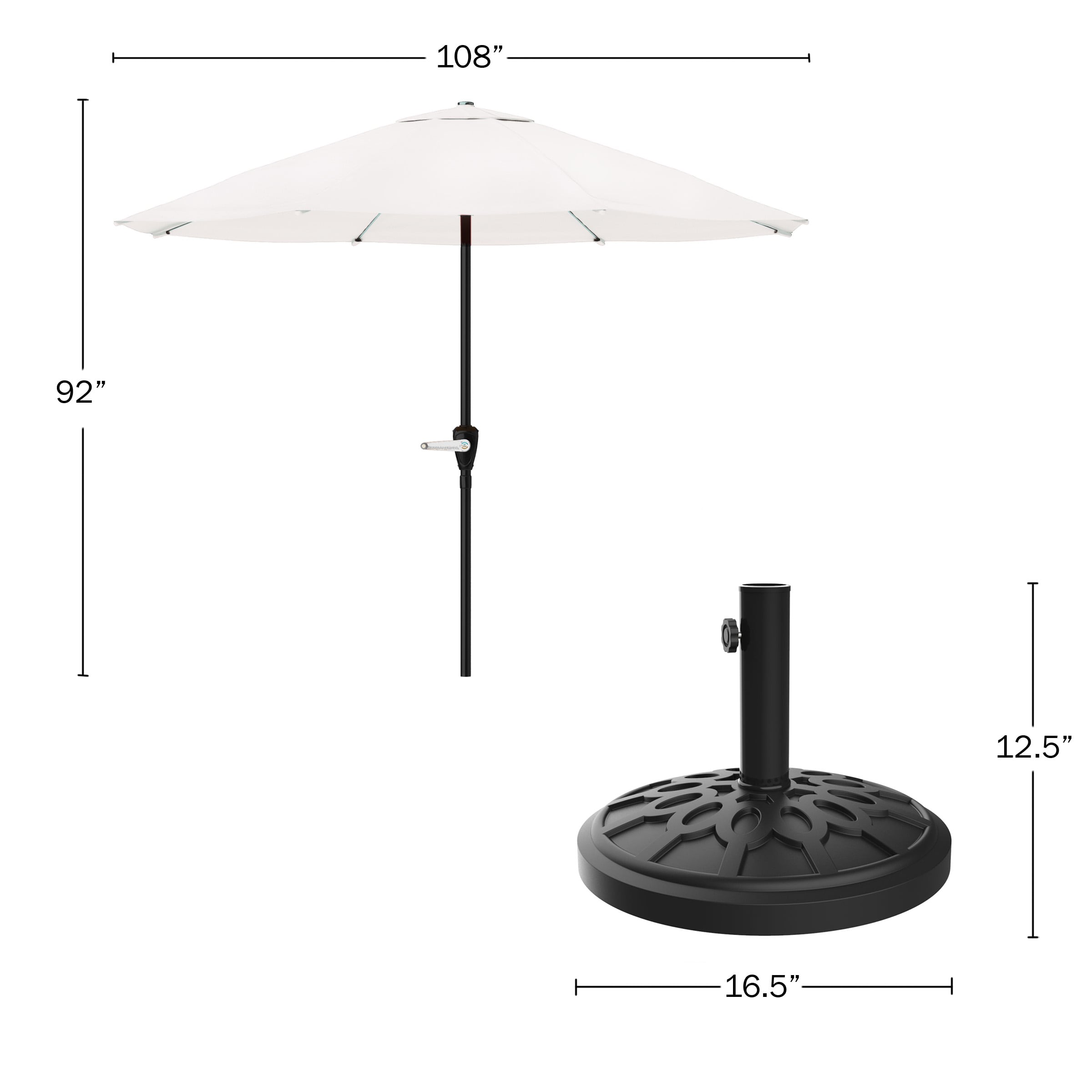Pure Garden 50-101-TBB Umbrellas-2 - View #3