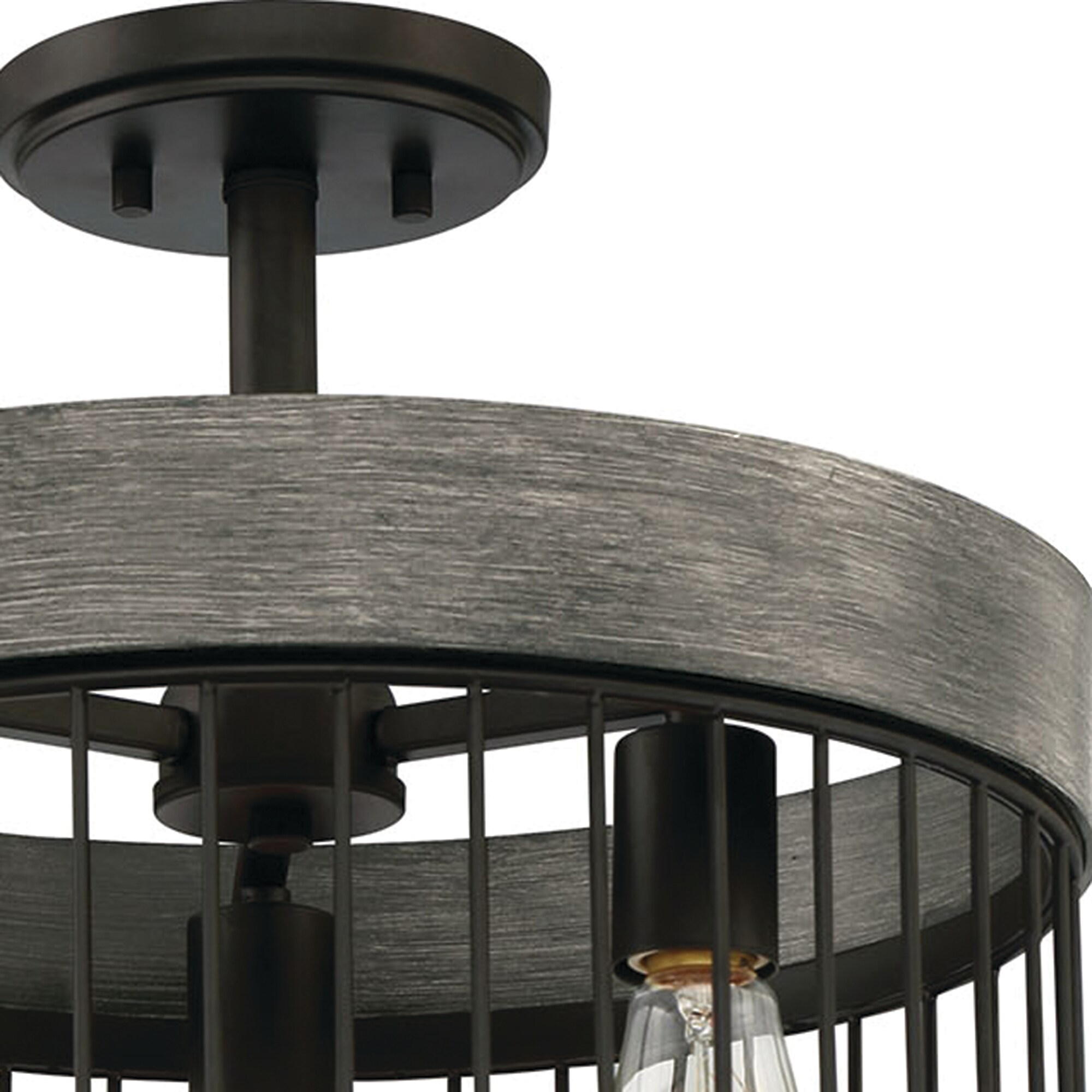 Aster 24" Matte Black Aluminum Indoor/Outdoor Pendant Light