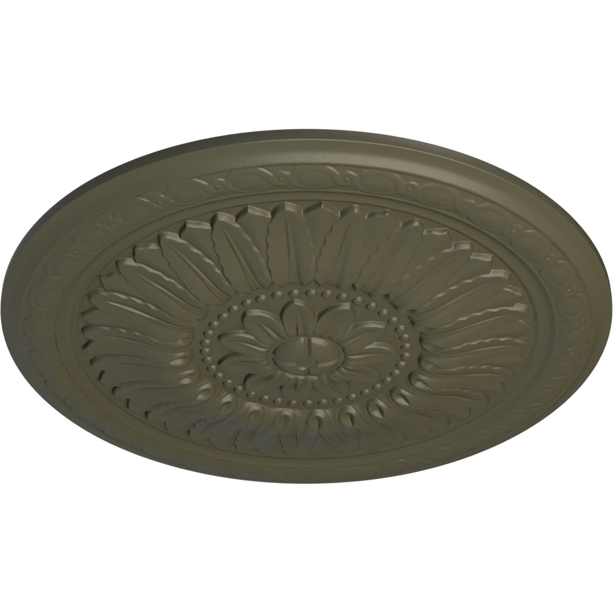 Ekena Millwork CM24TEWHF Ceiling-Medallions - View #2