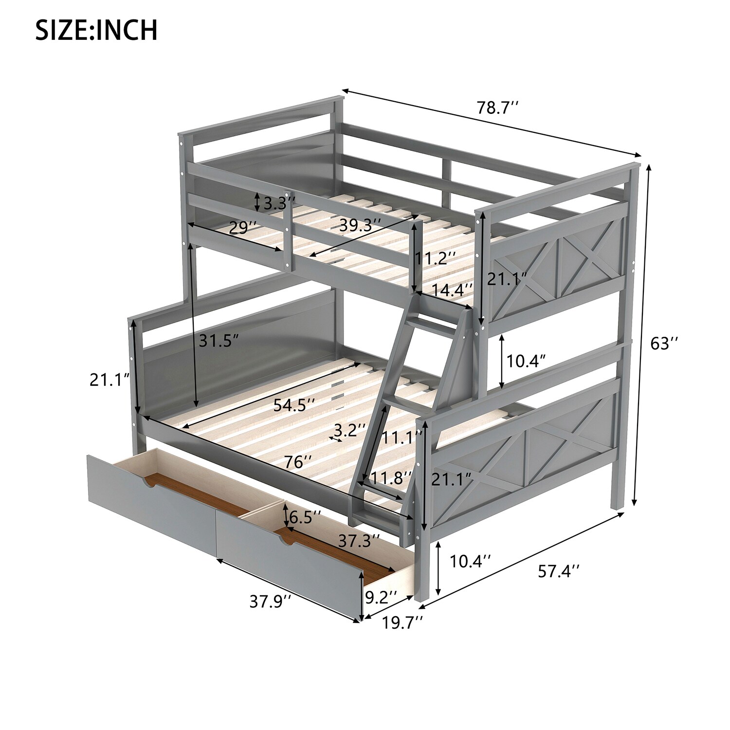 Sumyeg WM-SM000220AAK Bunk-Beds - View #10