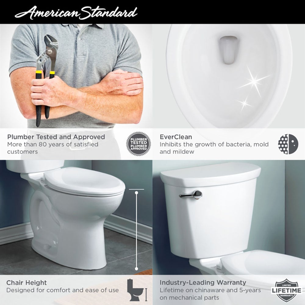 American Standard 215AB104.222 toilets - View #7