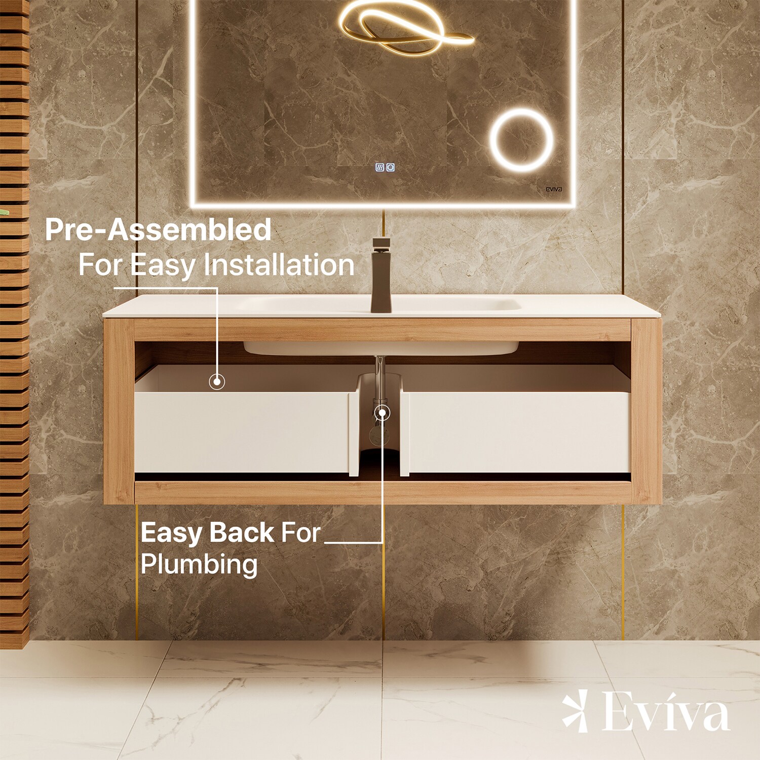 Eviva EVVN115-39MOK-UM Bath-Vanity-Combo - View #5