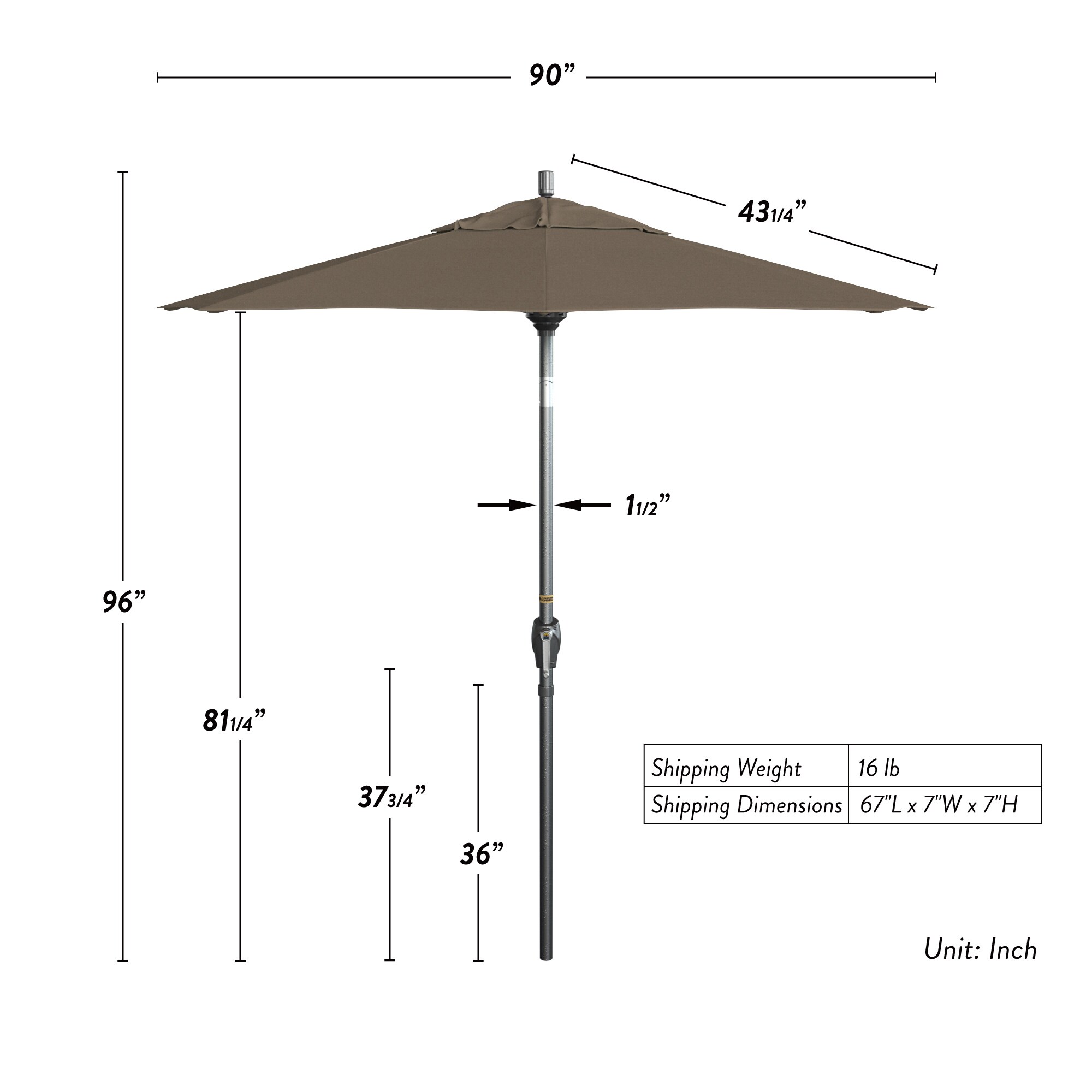 California Umbrella 194061482742 Umbrellas-2 - View #6