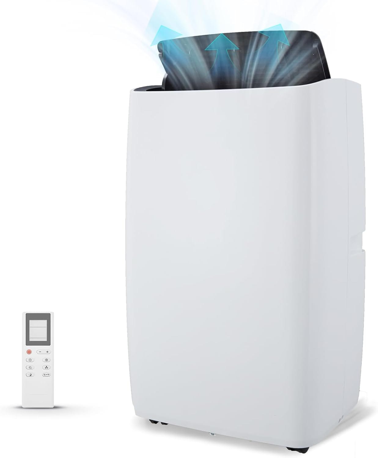 Qeetex LXLS2-PHO-10HRCH86 12000 BTU Portable Air Conditioner for 450 550 Sq Ft 3 in 1 AC with Fan Dehumidifier Quiet 50db Energy Save Timer Office Bedroom Dorm Window Kit