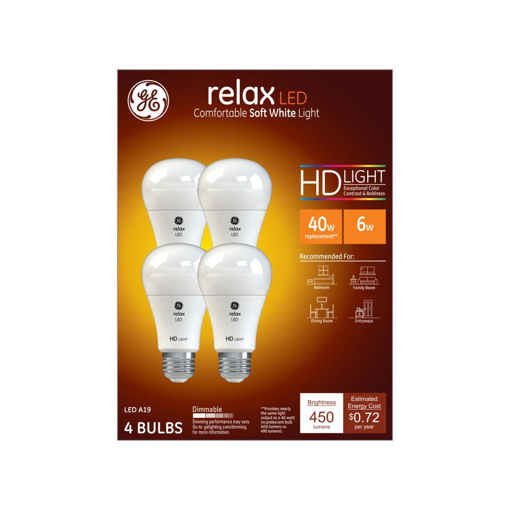 Relax led comfortable soft shop white light 40w